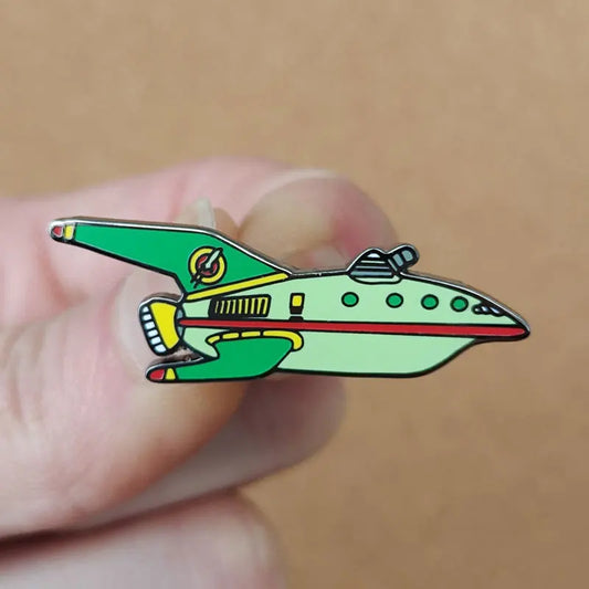 Creativity Airship Enamel Pins for Backpacks and Brooches for Women