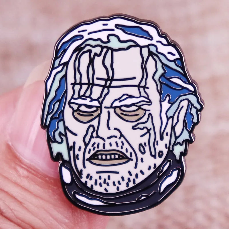 Shining Jack Torrance Frozen Enamel Pin Horror Movie Lapel Pin