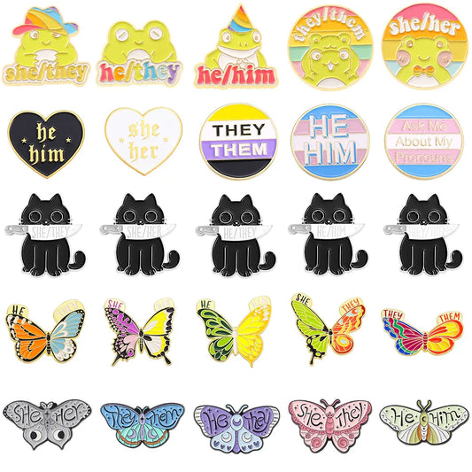 Butterfly Moth Enamel Pin Insect Brooch Lapel Jewelry Gifts