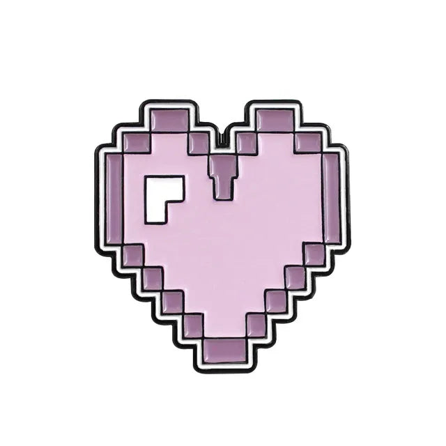Cartoon Game Controller Enamel Pin Badge Inspirational Brooch