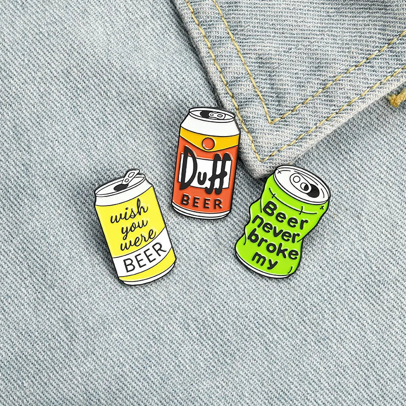 Cartoon Enamel Pins Brooches Kids Fashion Lapel Pin