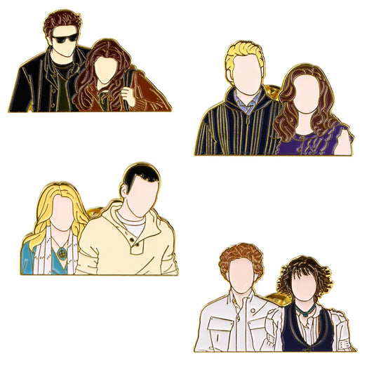 Cool Movie Enamel Pins Funny TV Show Brooches Lapel Backpack Badges Fashion Jewelry Souvenir Gifts