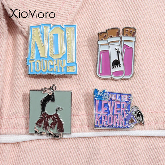 Anime Kuzco Llama Enamel Pin Cartoon Brooch Lapel Badge Jewelry Gift