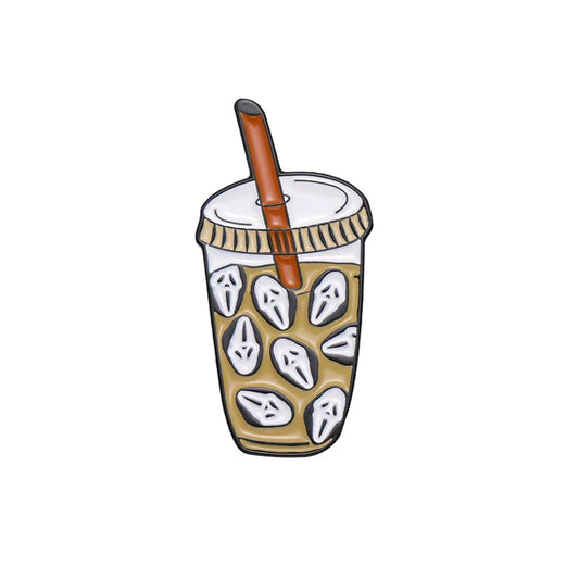 Ghost Face Scream Coffee Pin