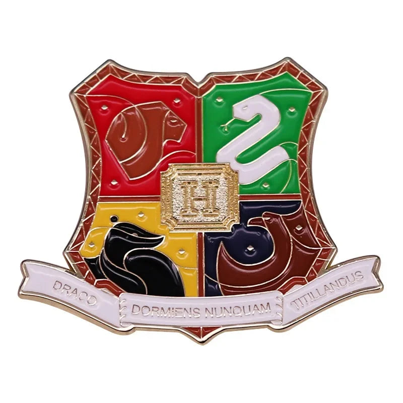 HP Magic Enamel Pins Lapel Brooch Denim Jacket Backpack Badge Gifts