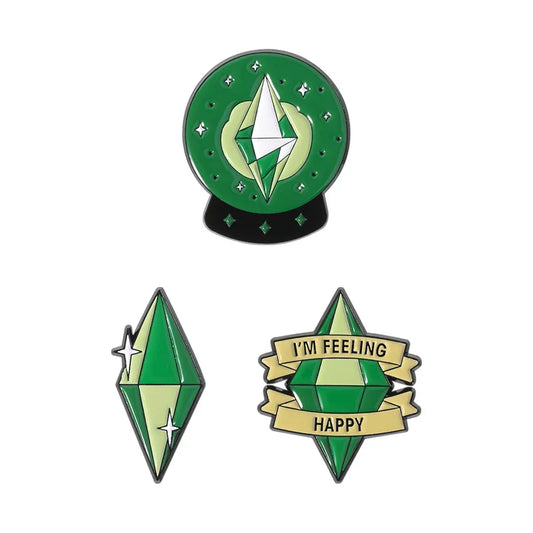 Custom Enamel Pins: Happy Metal Brooches, Funny Lapel Badges, Gifts for Friends