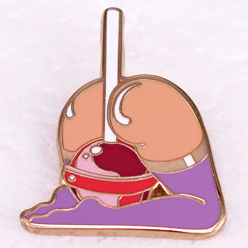 Sci-Fi Suspense Cartoon Animal Enamel Pins Cute Brooch Gifts