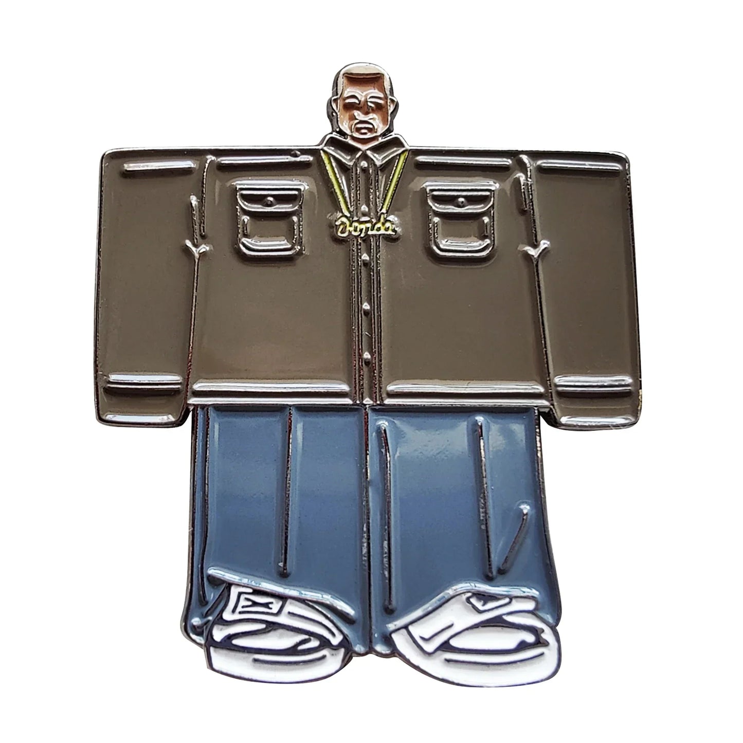 Kanye West Enamel Pin Hip Hop Rapper Fashion Accessory