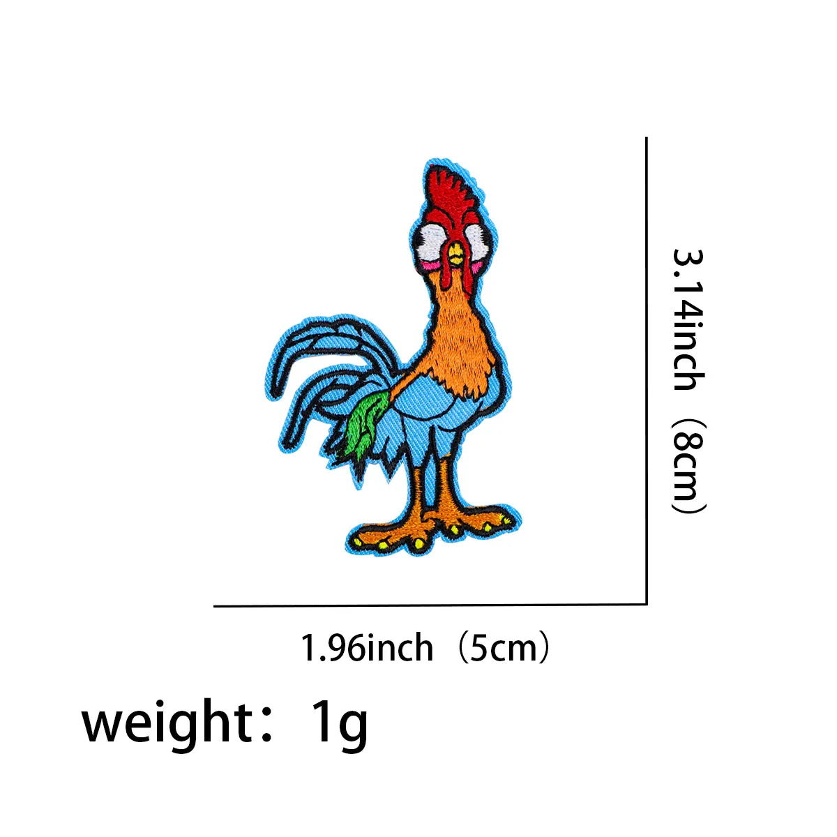 Mermaid Cartoon Embroidered Patches for Clothing Backpack DIY Badge Stickers Appliques