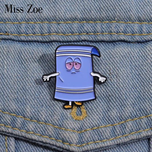 Comedy Cartoon Anime Enamel Pins Lapel Badges Funny Jewelry Gift