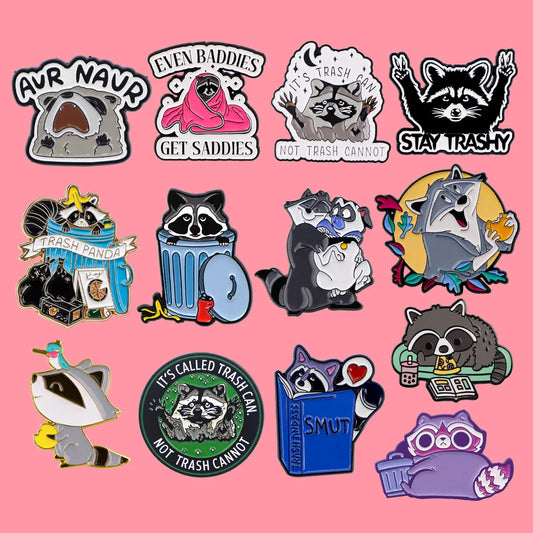 Cute Brown Bear Enamel Lapel Pin Cartoon Accessories Gifts