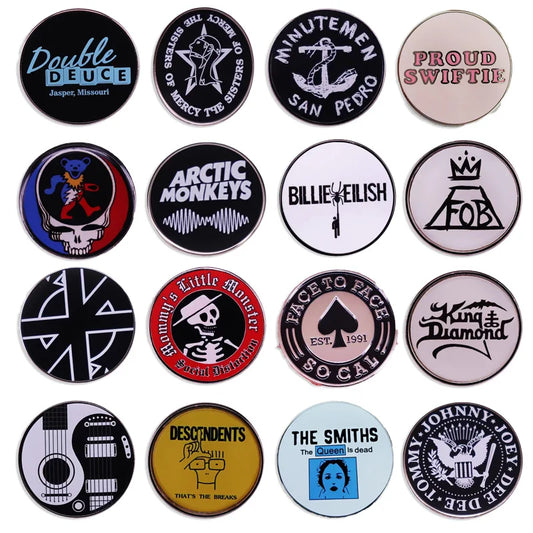 Pop Rock Band Punk Music Badge Pin Jewelry Accessories Wholesale