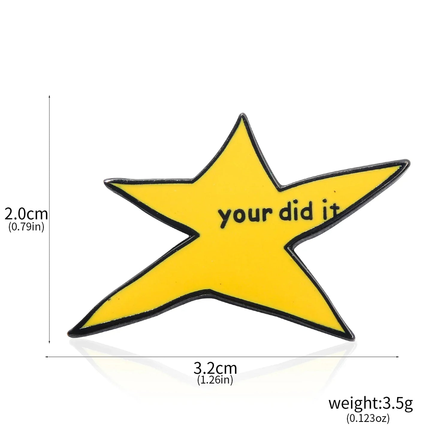 Fashion Meme Enamel Pin Badge Brooch for Women Men Lapel Bag Accessories
