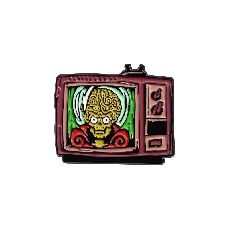Horror Enamel Pins Halloween Brooches Lapel Backpack Badge Jewelry Gift