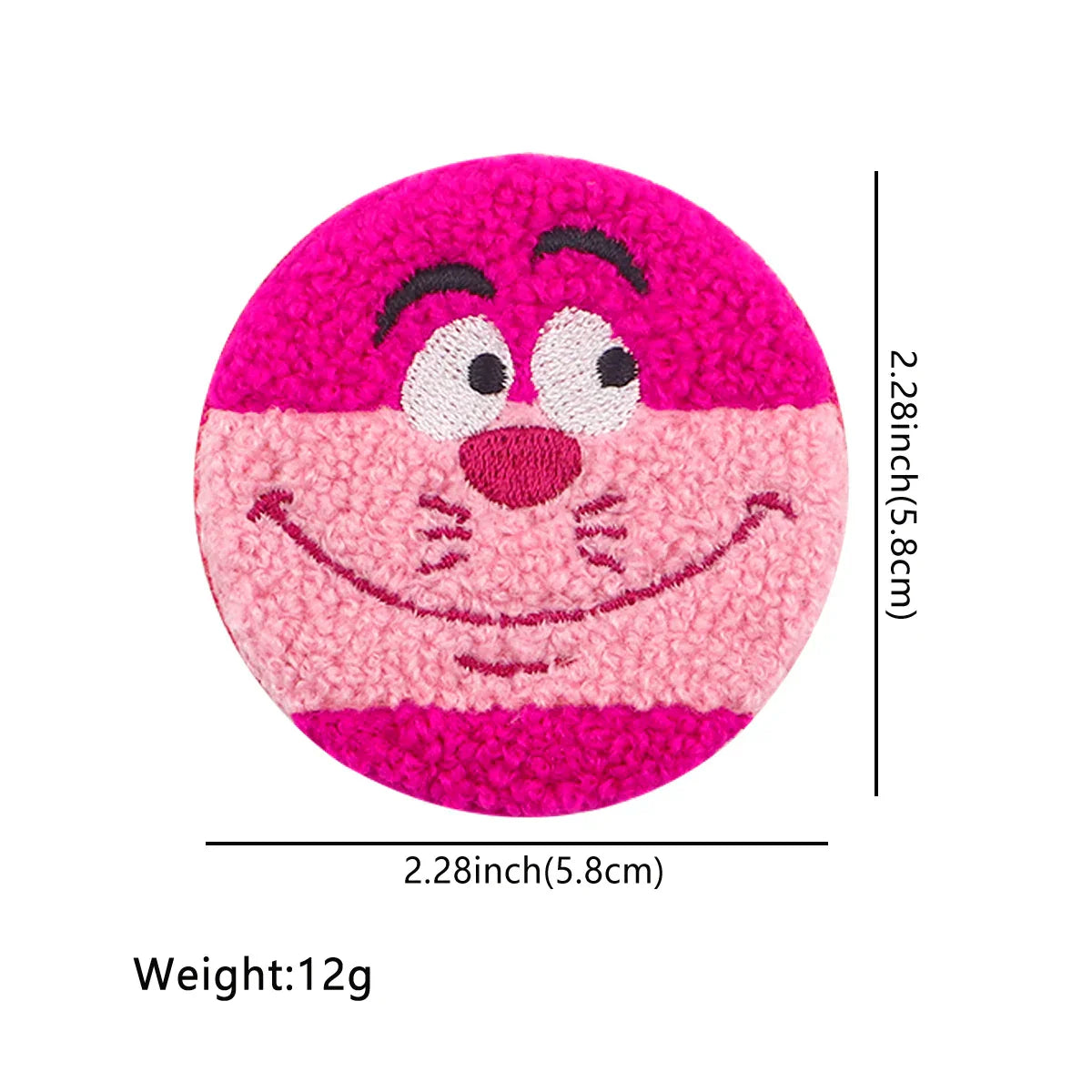 Cartoon Cat Embroidery Lapel Pins Badges for Clothes Backpacks Accessories