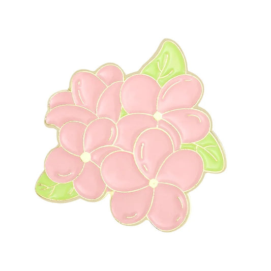 Lily Violet Flower Enamel Pins Brooches Mouse Arrow Cursors Badges Kids