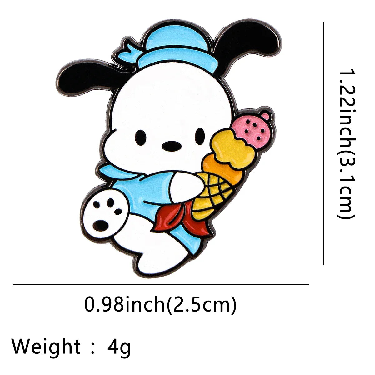 Kawaii Cartoon Enamel Pins Brooches Kids Backpack Lapel Badges Jewelry Gifts