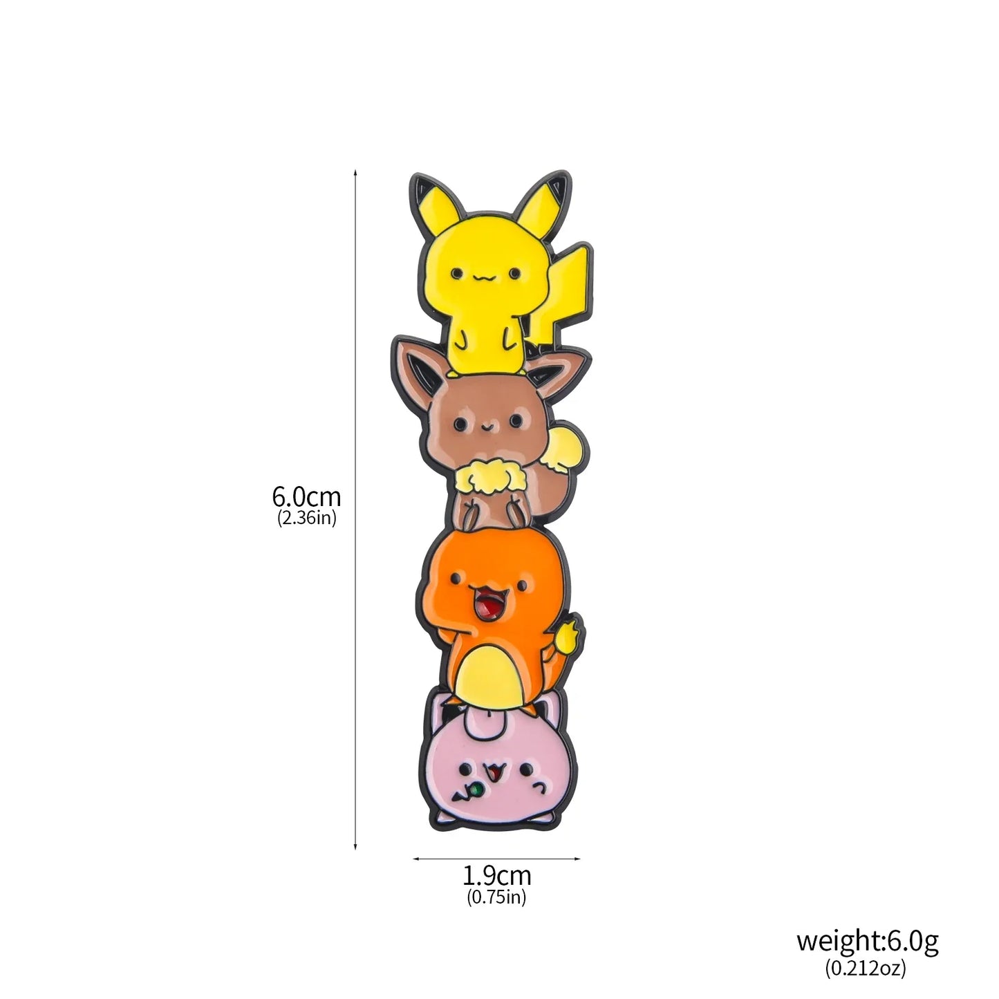 Pokemon Lapel Pins Cute Backpack Enamel Pin Brooch Anime Badges Fashion Decorations