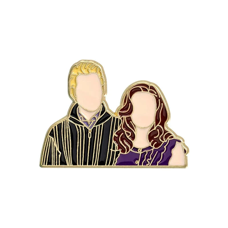 Vampire Halloween Movie Enamel Pins Brooches Badges Jewelry Gifts