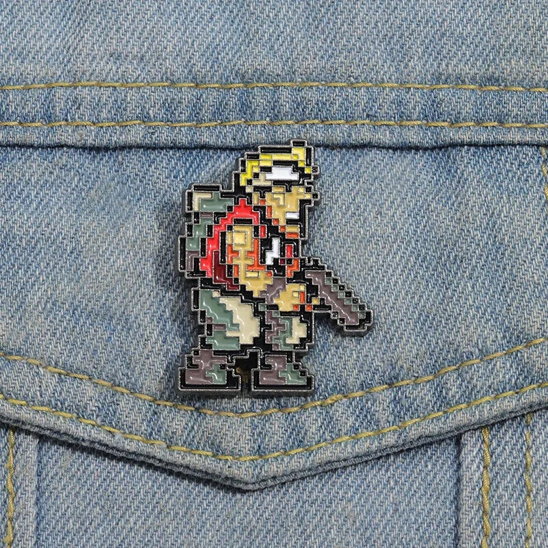 Cool Enamel Pin Men's Brooch for Clothing Accessories