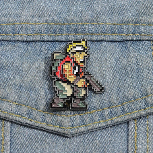 Cool Enamel Pin Men's Brooch for Clothing Accessories