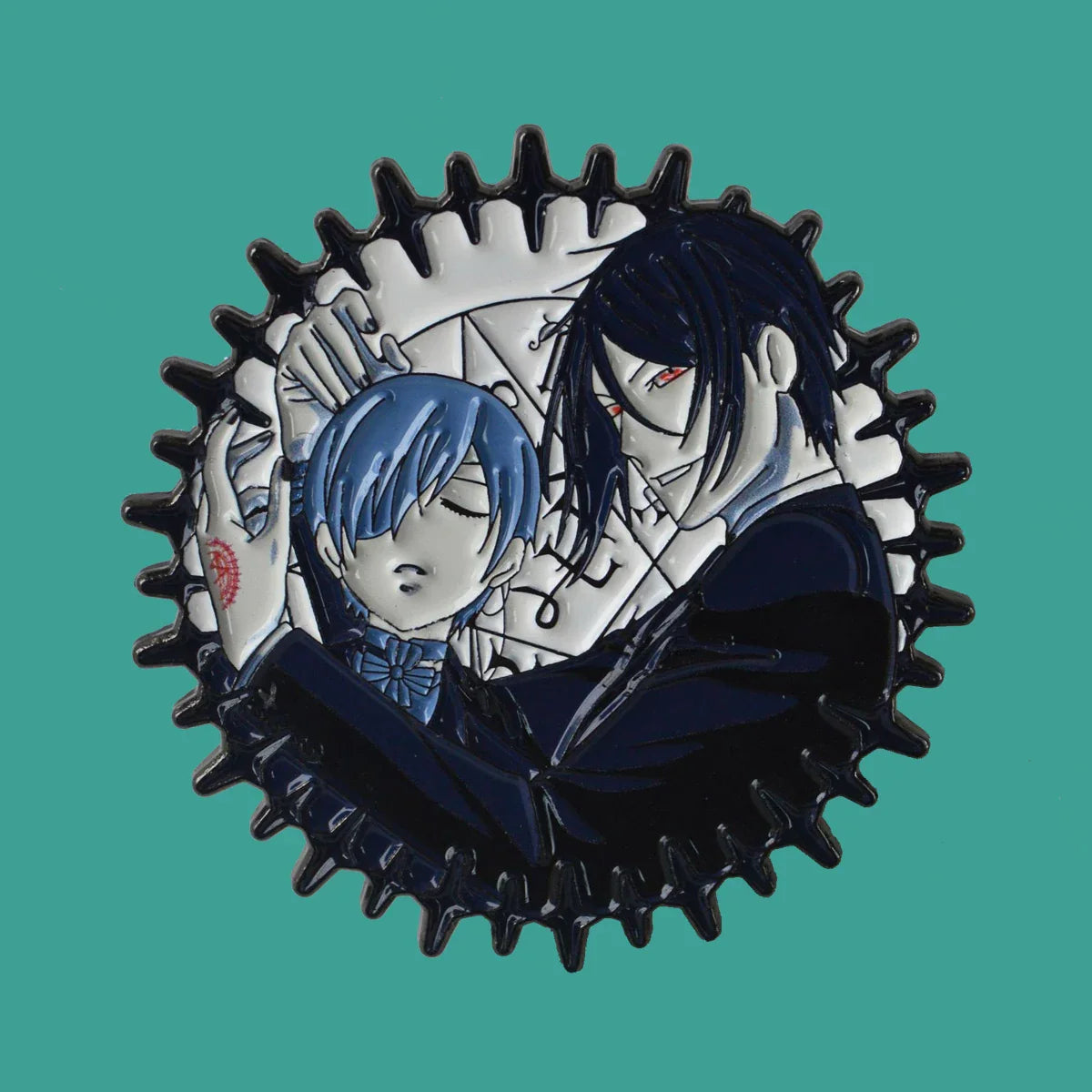 Butler Anime Enamel Pins Lapel Badges Brooch Fashion Jewelry Accessories Gifts