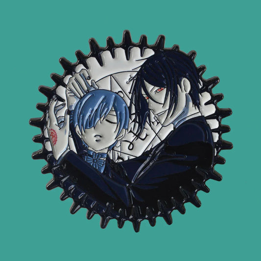 Butler Anime Enamel Pins Lapel Badges Brooch Fashion Jewelry Accessories Gifts