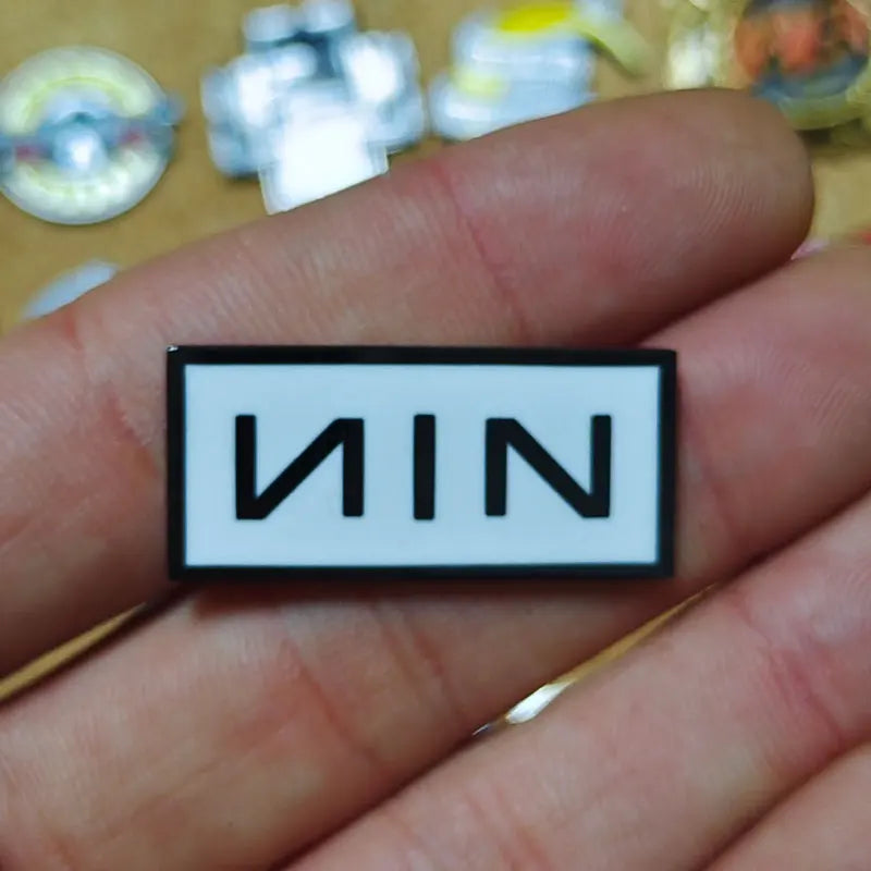 Punk Rock Band Enamel Pin Funny Music Brooch Cartoon Badge Backpack Hat Accessory Gift