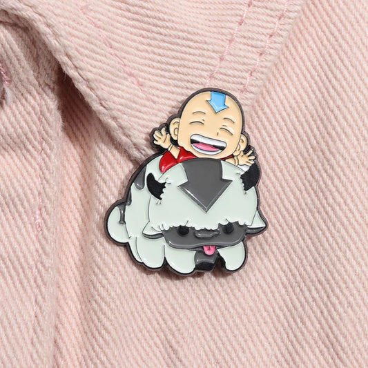 Cartoon Anime Monster Brooch Pendant Badge