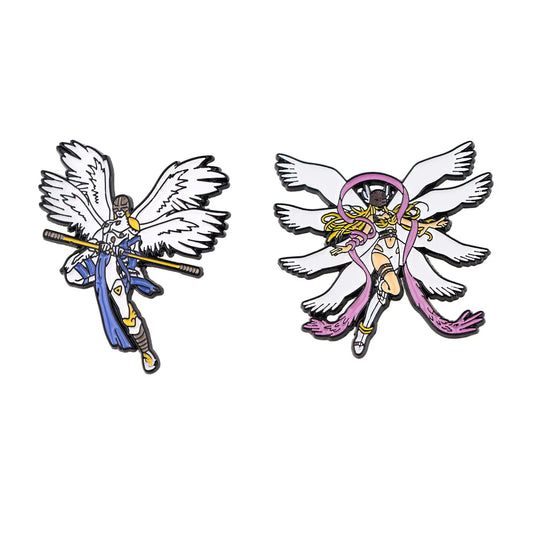 Digimon Anime Enamel Pins Brooches Backpack Lapel Badges Jewelry Gifts