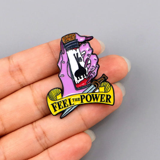 Power Potions Enamel Pin Cartoon TV Lapel Brooch Badge Fashion Jewelry