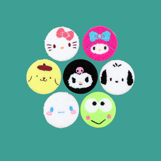 Cartoon Embroidery Lapel Pins Brooch Badges for Clothes Bags Accessories Gift