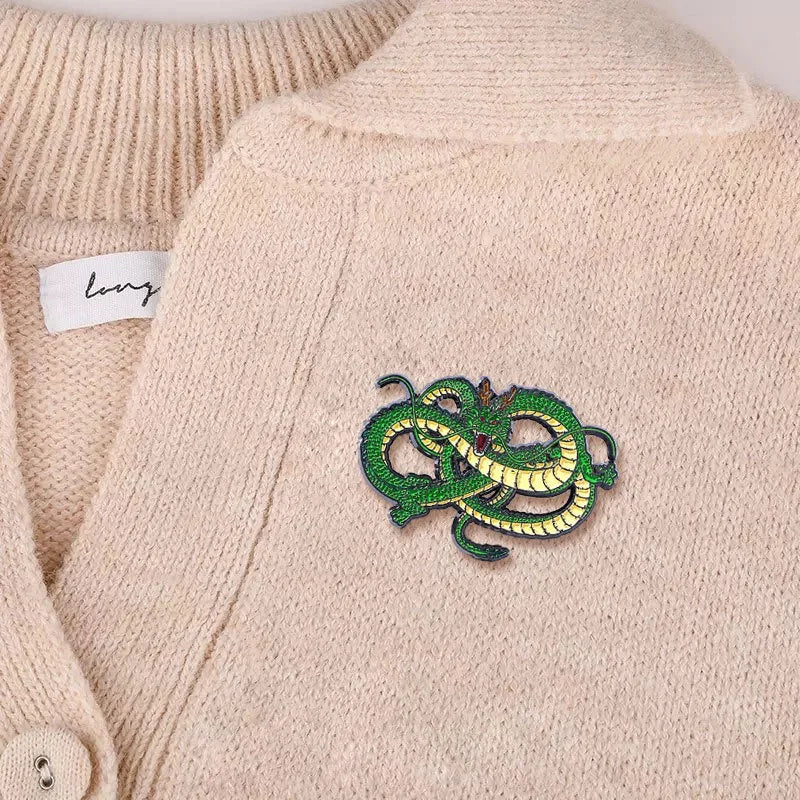 Cartoon Dragon Brooch Anime Alloy Pin Badge