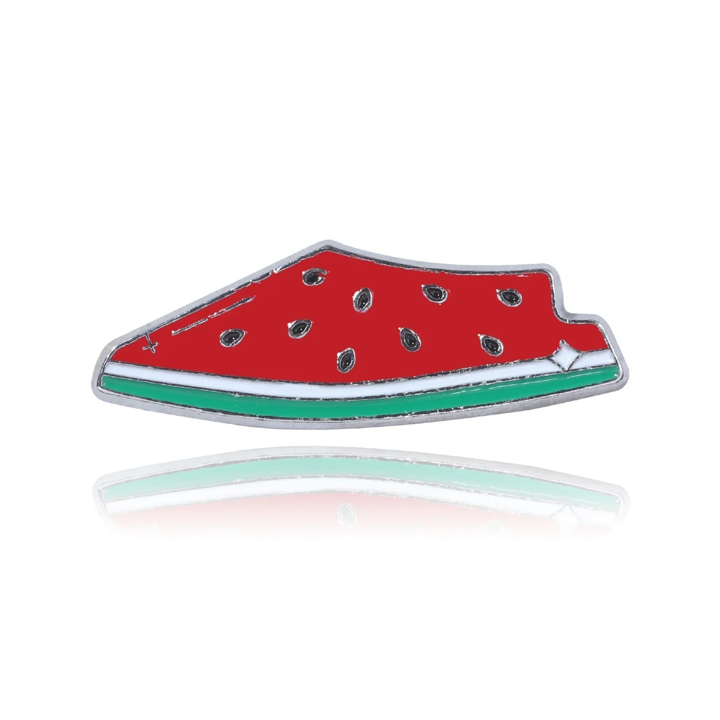 Watermelon Enamel Pin Fruit Brooch Lapel Jewelry Gift