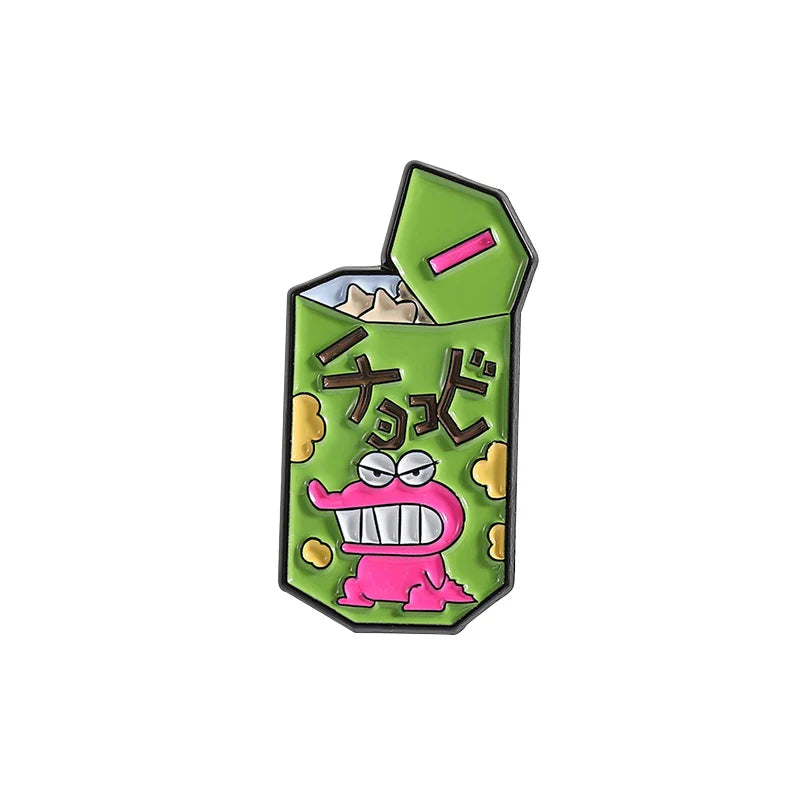 Anime Enamel Pins Cartoon Brooches Backpack Lapel Badge Gift