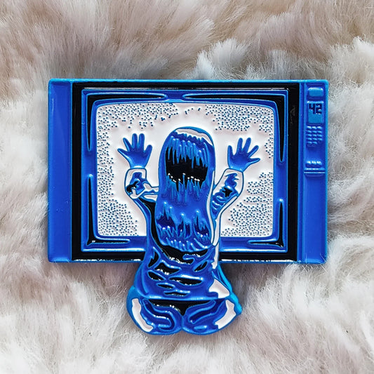 Poltergeist Horror Enamel Lapel Pin
