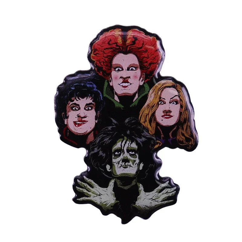 Magic Figure Enamel Pins Cartoon Lapel Brooch Badge Accessories Gift