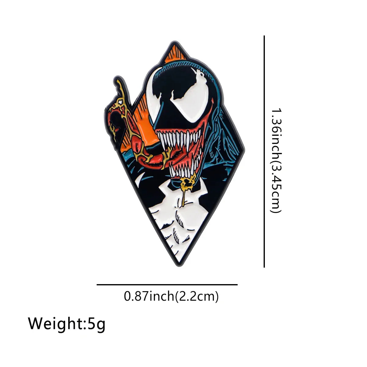 Cool Monster Enamel Pins Cartoon Brooches Fashion Jewelry Lapel Badges Gifts