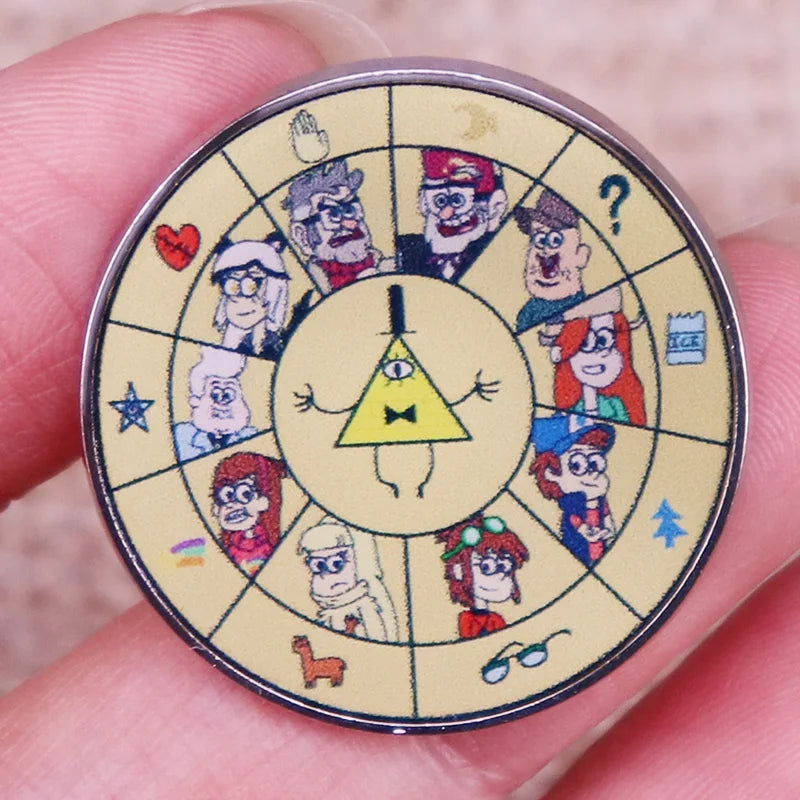 Character Enamel Pin Badge Brooch Fashion Pin