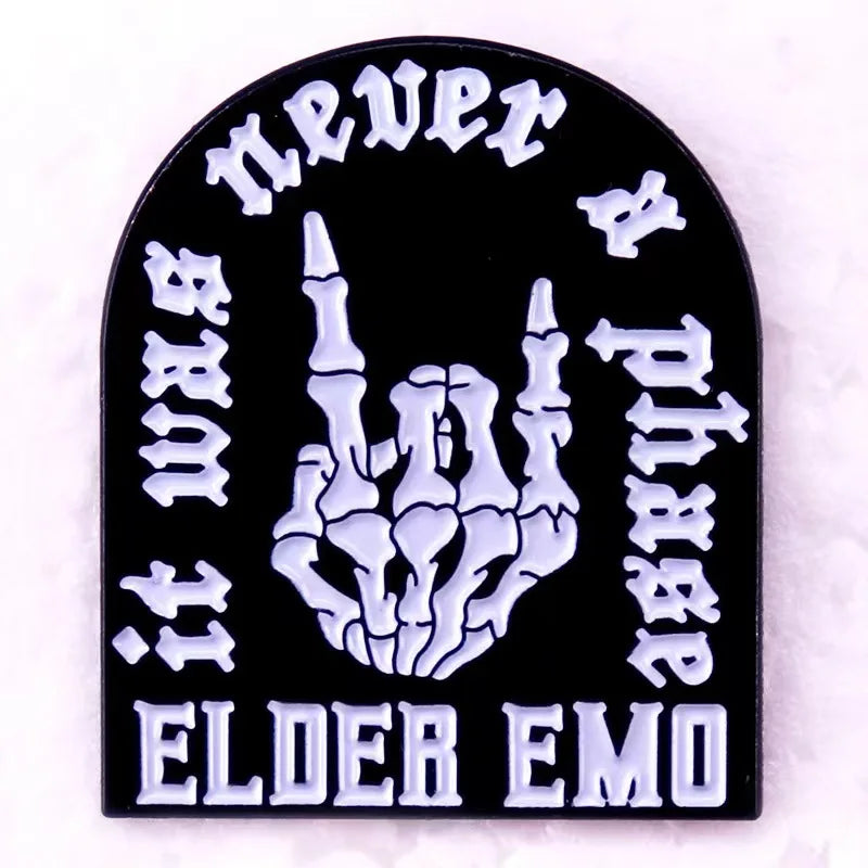 Rock Band Logo Enamel Pin Music Badge Brooch Jewelry Gift Accessories Wholesale