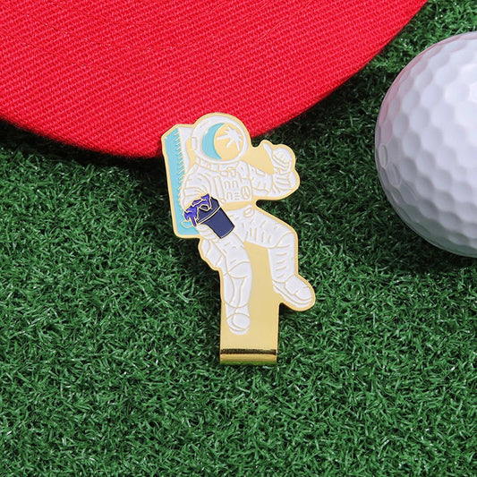Astronaut Golf Ball Marker Hat Clip - One Putt Design Wholesale