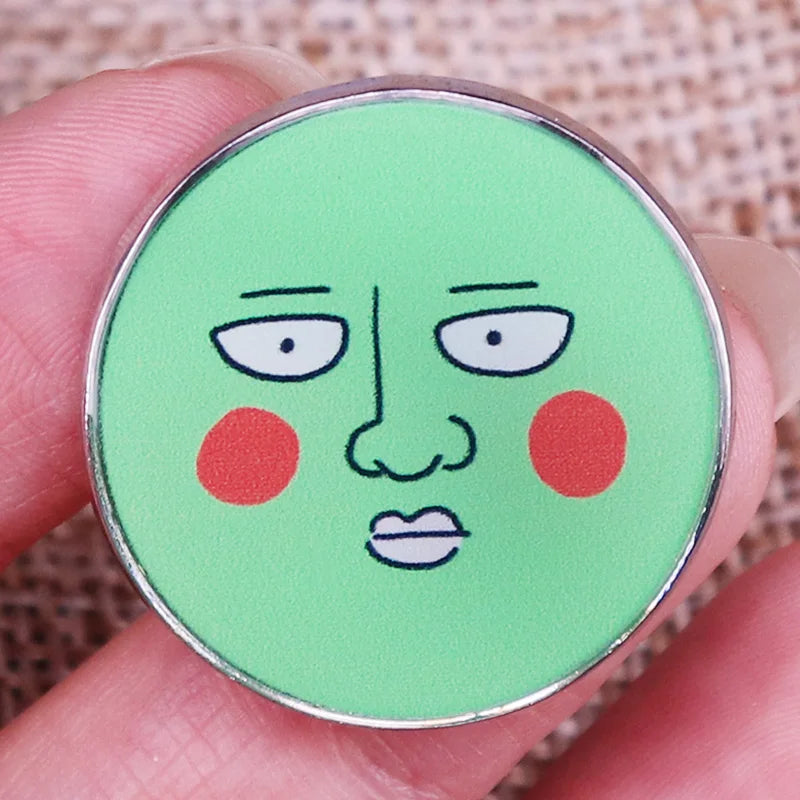 Mob Psycho 100 Dimple Enamel Pin Anime Badge Brooch