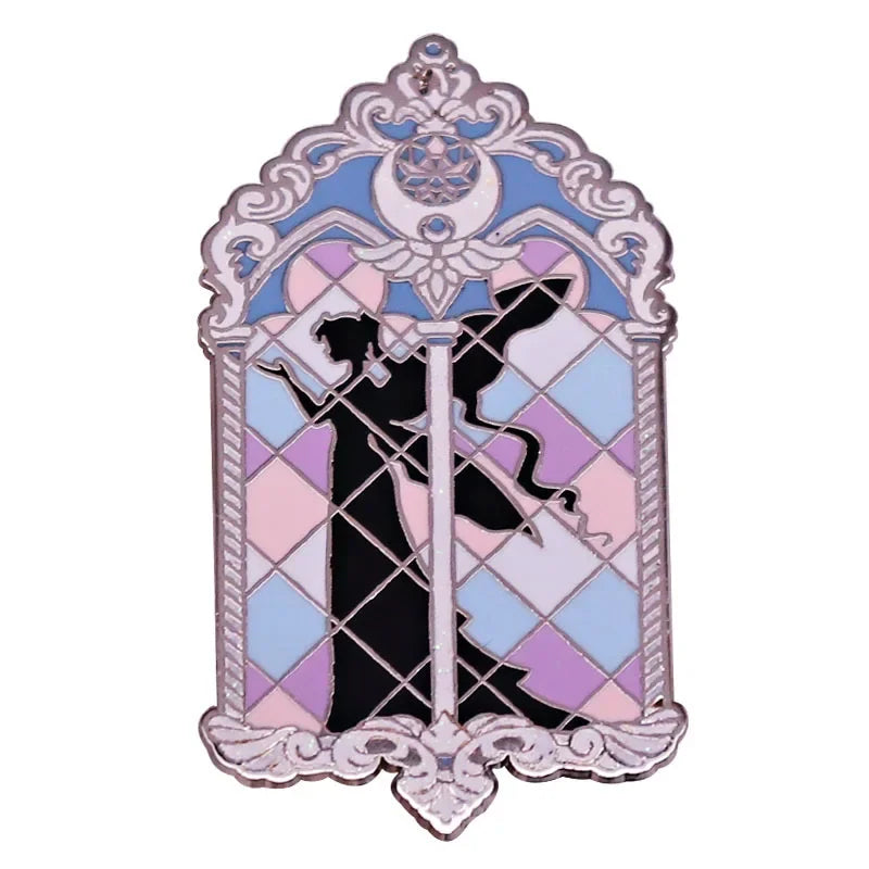 Magic Elf Enamel Brooch Pin for Denim Jacket or Backpack - Cute Cartoon Badge Jewelry Gift