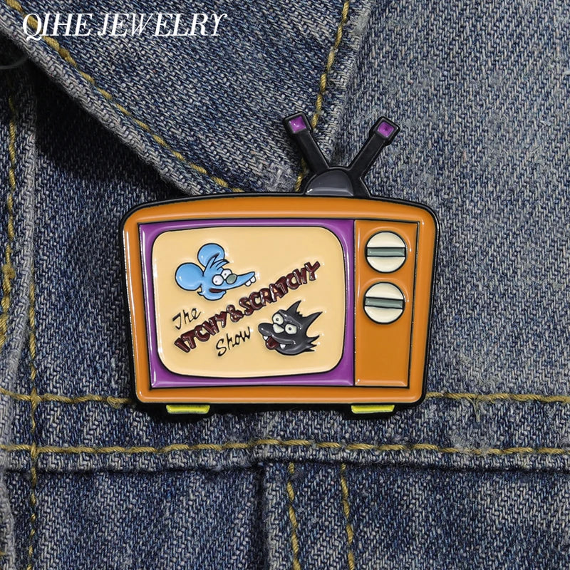 Cartoon Enamel Pin Lapel Badge Anime Accessories Wholesale