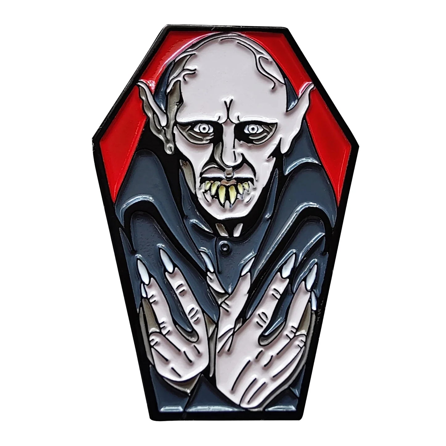 Vampire Goth Horror Halloween Enamel Pin