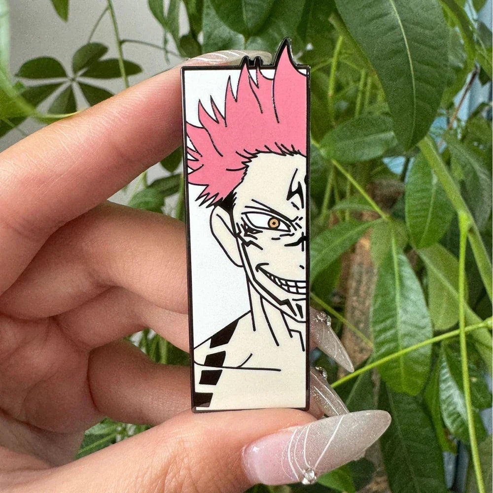 Cool Anime Enamel Pins Brooches for Women Clothing Backpack Lapel Badges Jewelry Gifts