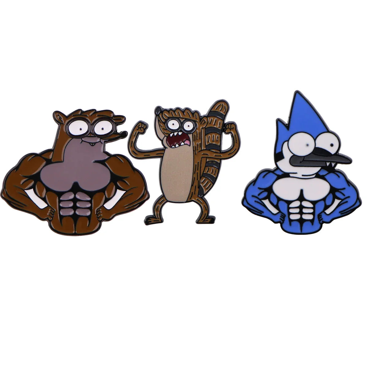 Funny Cartoon Enamel Pin Brooch for Backpacks and Clothes - Metal Jewelry Gift