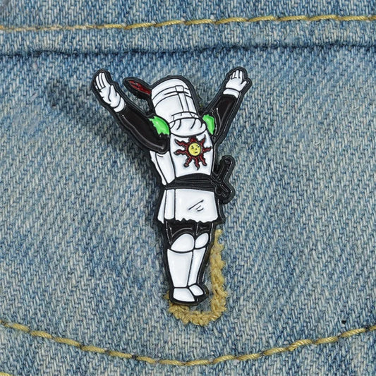Solaire of Astora Enamel Pins Brooches Lapel Badges Jewelry Accessories Wholesale