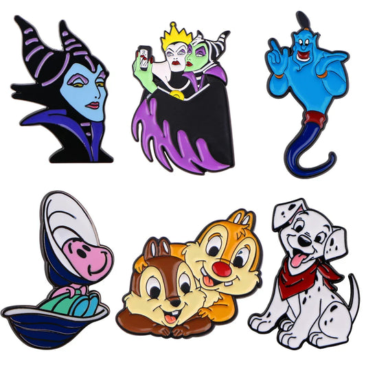 Anime Enamel Pins Cute Backpack Brooches Badges