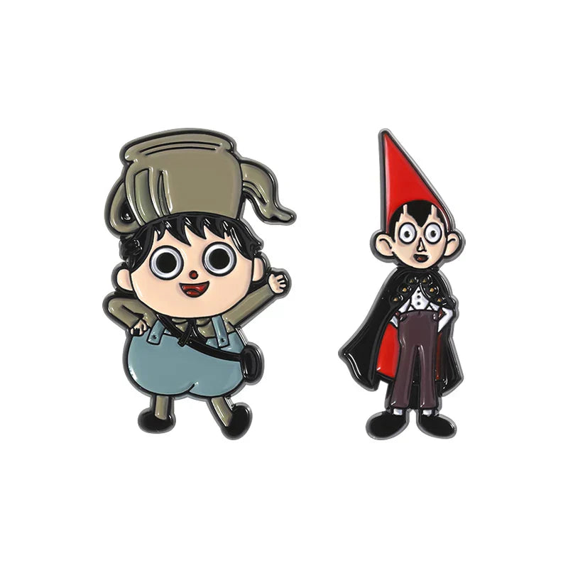Cartoon Fairy Tale Enamel Pins Halloween Brooches Lapel Badge Jewelry Gift